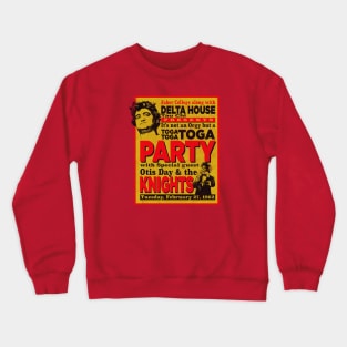 Delta House Flyer from Animal House Crewneck Sweatshirt